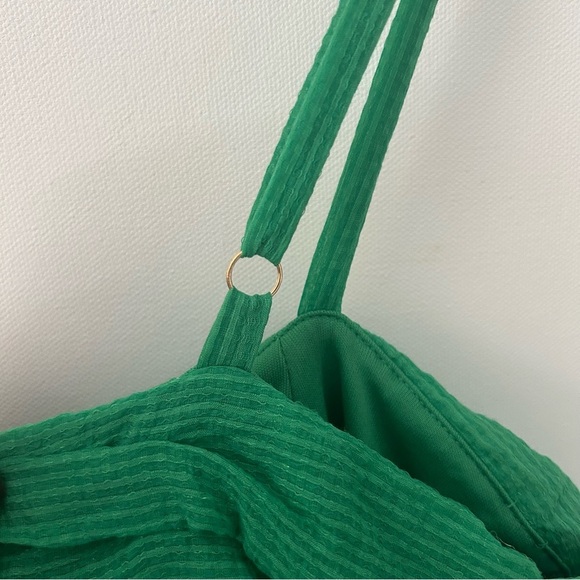 Taylor Rosette Mini Dress Garden Girl Whimsy Darty Rush Green NWOT Size 10 - Picture 11 of 15